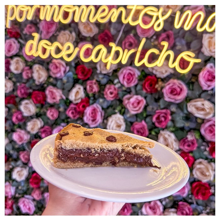 Fatia Torta Cookie de Nutella